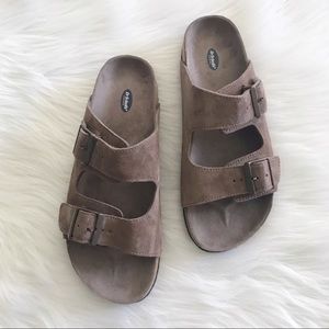 dr scholl's fin sandal